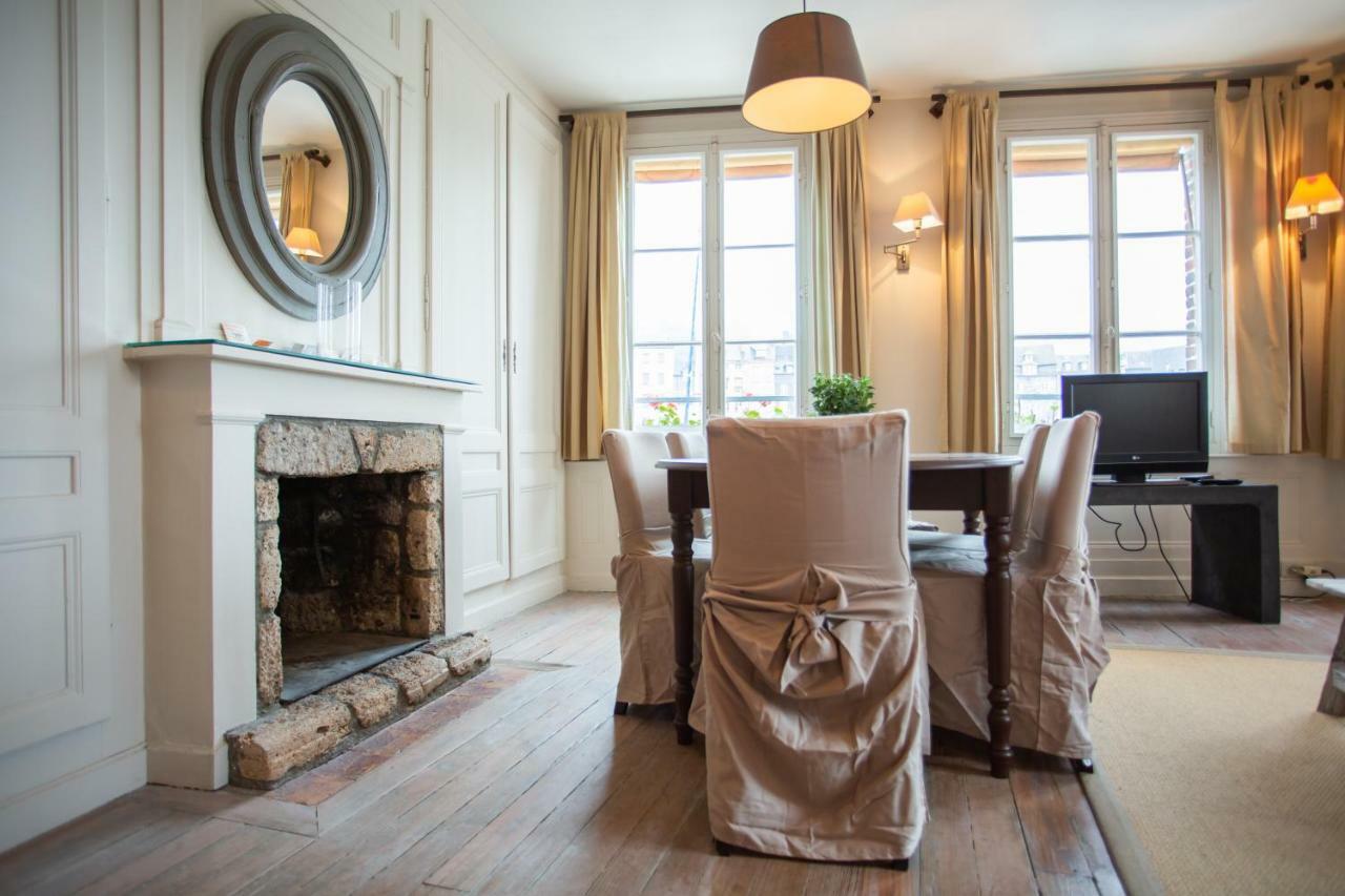 Appartement Vieux Bassin Honfleur Exterior foto