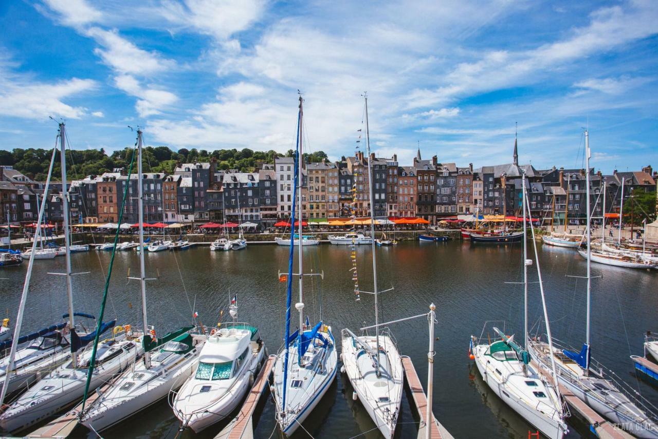 Appartement Vieux Bassin Honfleur Exterior foto